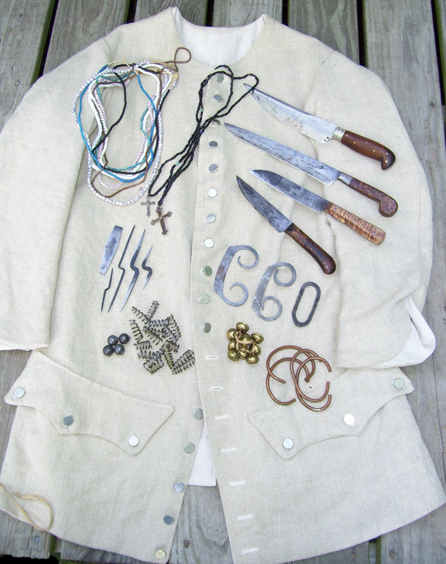 photo of French trade goods