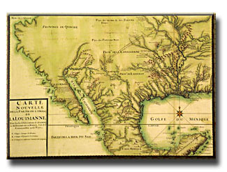 map by Benard de la Harpe, 1723