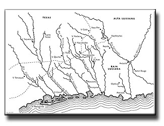 redrawn version of a map by Puelles, 1801