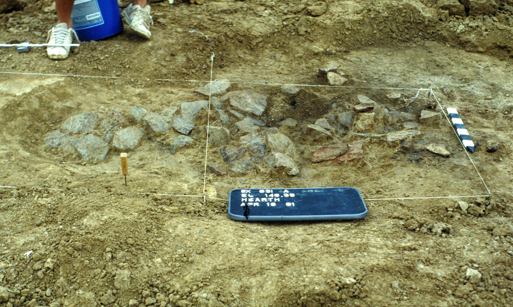 photo of a large earth oven