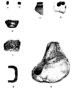 Spanish and Indian artifacts from the Orcoquisac district