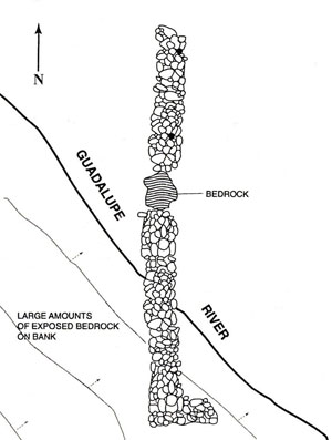 Sketch of the Guadalupe River