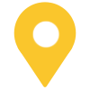 yellow map pin