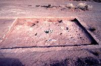 Room 6, the largest room of the pueblo. 