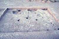 Another view of Room 6, the largest room of the pueblo, taken in different light.