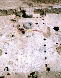 Unusual pueblo room at Hot Well Pueblo thought to have been an observatory. Hot Well is located near Hueco Tanks and is one of the largest pueblos in the Hueco Bolson. Photo by Vernon Brook.