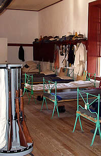 interior of barracks