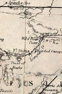 Ft. Davis map