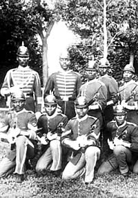 black soldiers