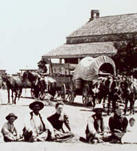 Travelers at Ft. Concho