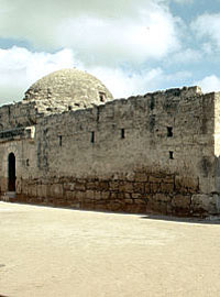 photograph of church dome and walls