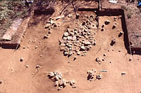 House 2 after excavation. Photo by Chuck Hixson.