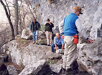 Photo of LUAS members in the field