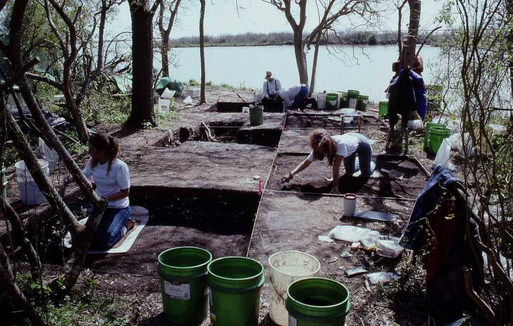 Image of Block 1 excavations.