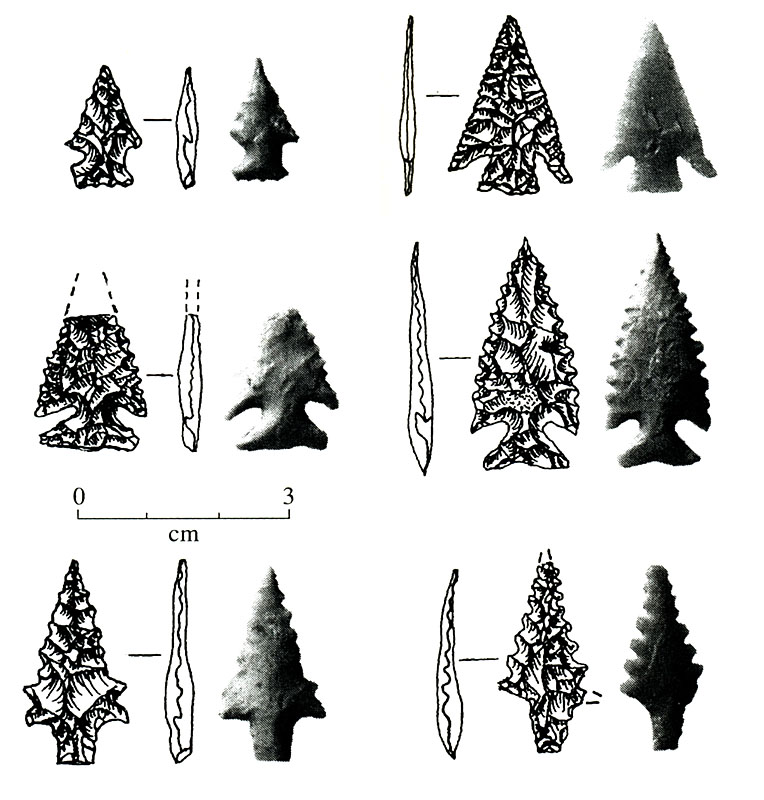 Image of arrow points.