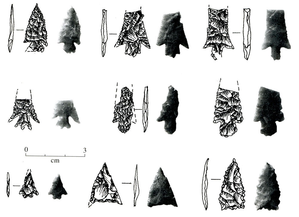 Image of arrow points.