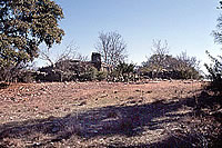 View of the Haas house prior to restoration. Photo by Tom Hester. 