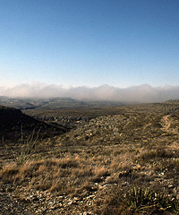 Photo taken during winter near Hinds Cave