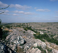 View from the upland edge looking northwest