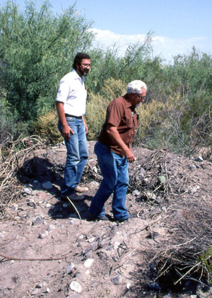 photo of J. Charles Kelley and Robert Mallouf