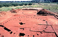 Caddoan Mounds excavation