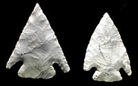 chipped stone points