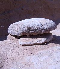 Photo of groundstone artifacts.