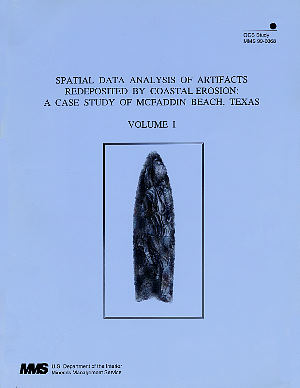 Cover of two-volume study of McFaddin Beach 