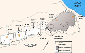 Map of Mitchel Ridge site.