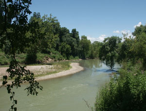 photo of the Guadalupe River