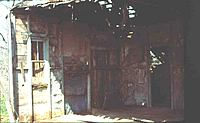 inside view of Osborn cabin