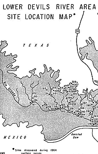 map of 1964 survey