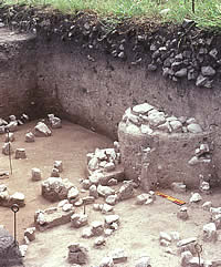 photo of excavations