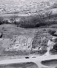 photo of excavations