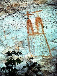 photo of rock art