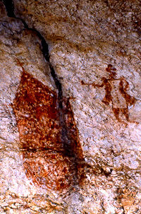 photo of rock art