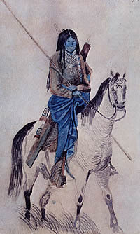 painting of Apache