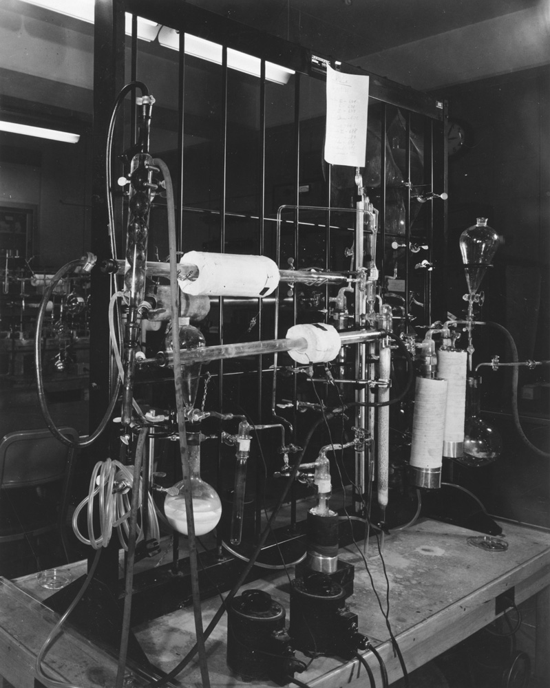 black and white photo lab equipment