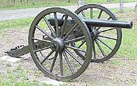 A 10-pounder Parrott Rifle.