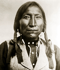 Lone Wolf, Kiowa Chief. Courtesy of Panhandle-Plains Historical Museum.