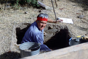 photo of archeologist Anne Fox