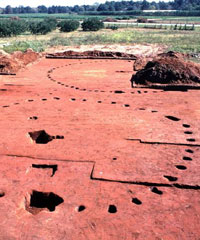 outlines of two large houses