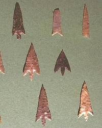 arrow points