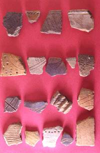 pottery sherds