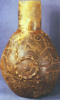 Ornate Haley Engraved Bottle