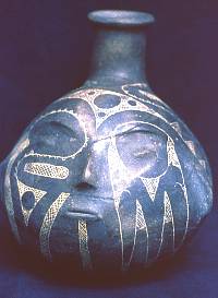 Mississippian head pot