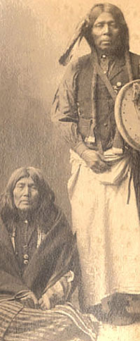 Kichai woman and Wichita man