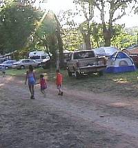 camping in the Murrow Dance Ground