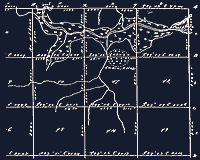 1839 Louisiana map