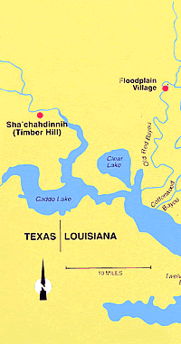 map of Timber Hill area